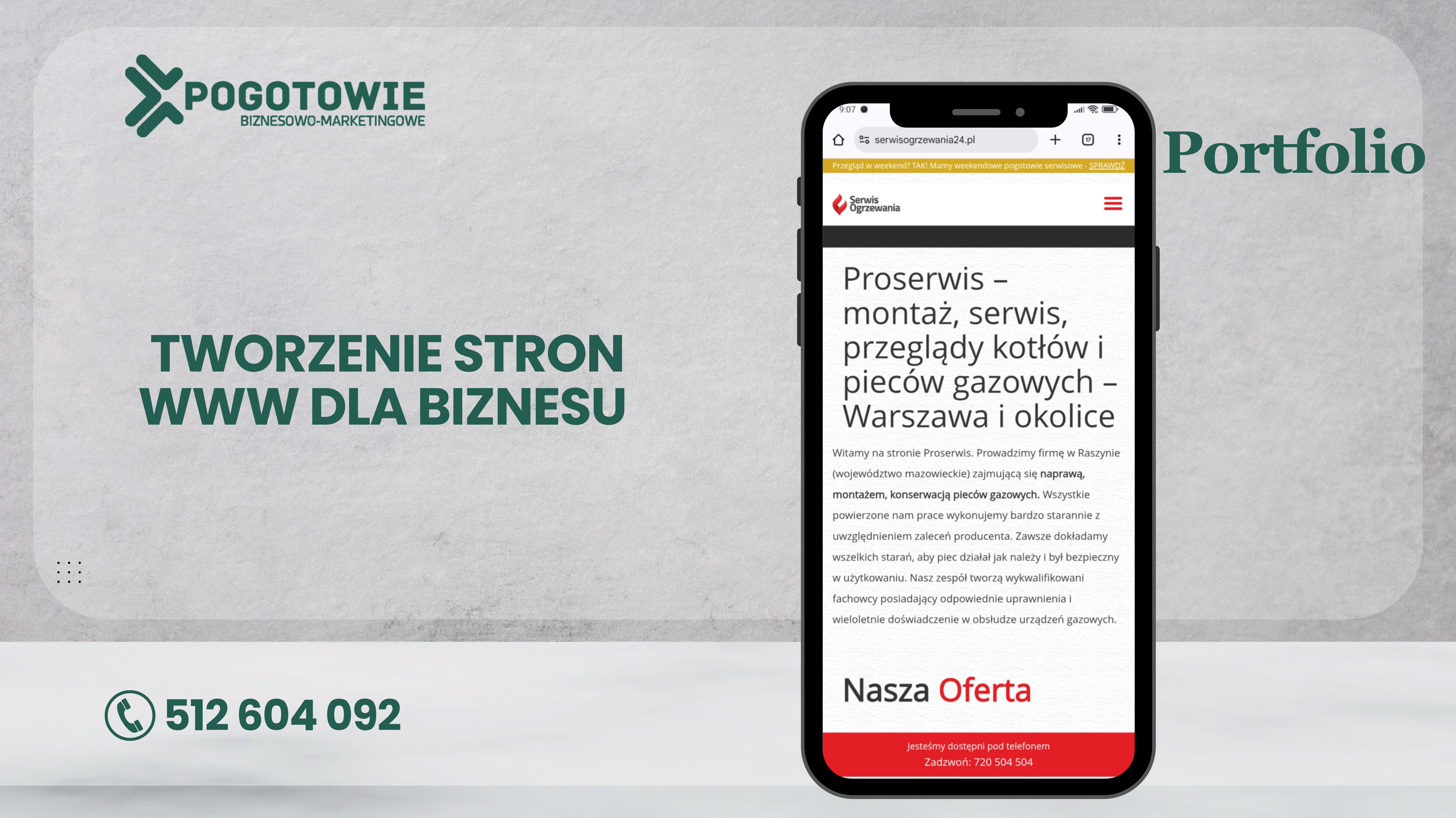 Portfolio – Tworzenie Stron WWW dla Biznesu