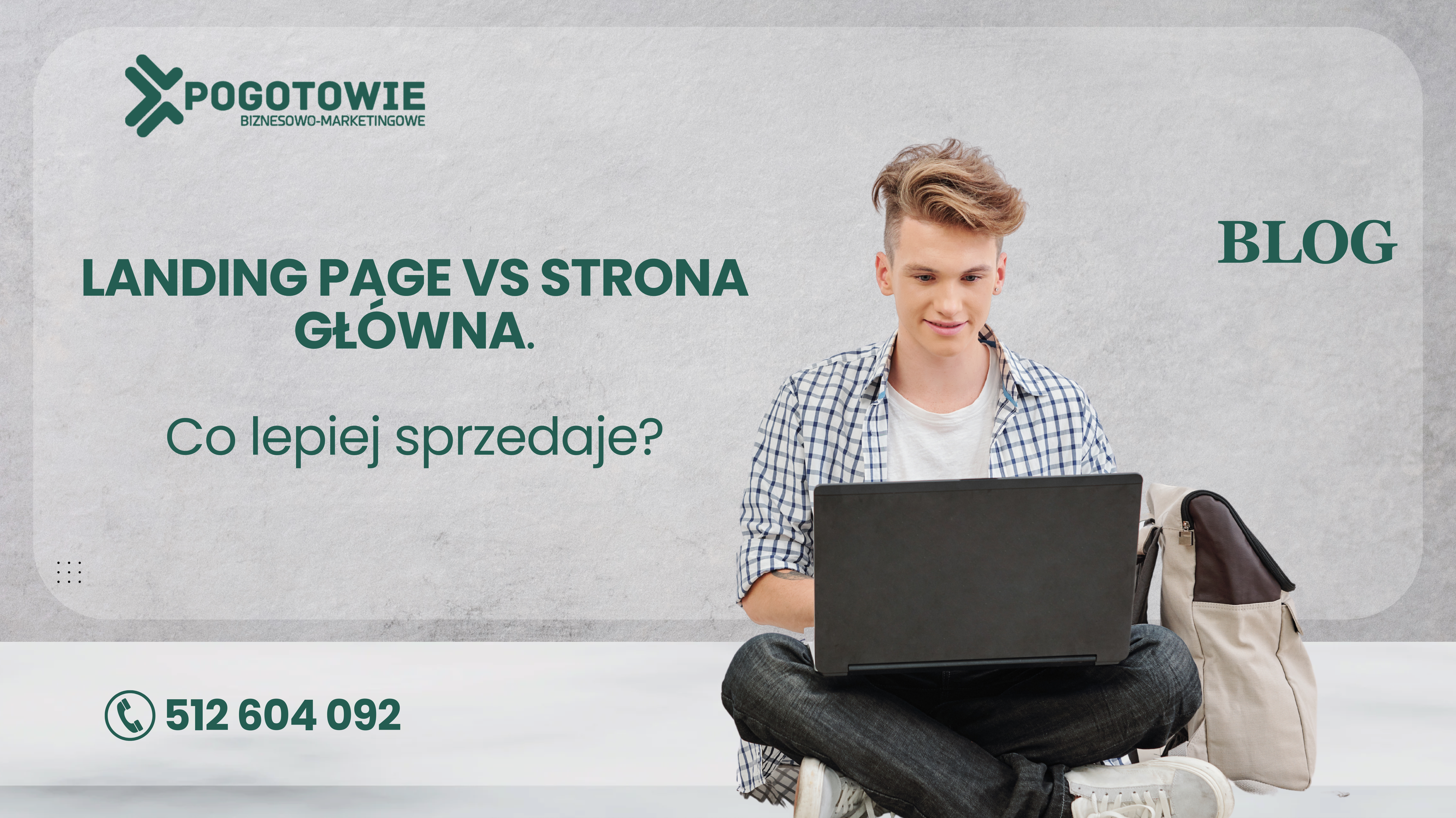 Landing page vs strona główna – co lepiej sprzedaje?